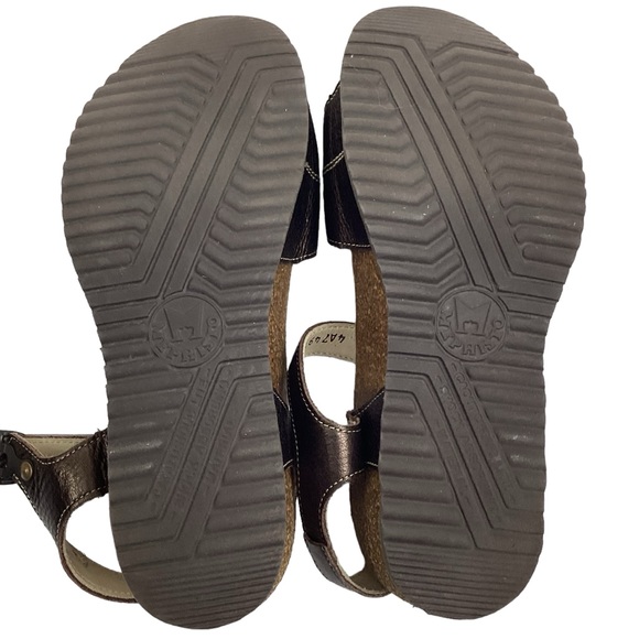 Mephisto Air-Relax Cork Wedge Comfort Sandal - Picture 10 of 11